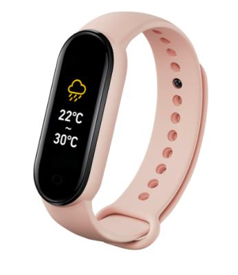 China MP3 Playback M6 Smart Watch Wholesale OLED Fitness Tracker Show Rate Monitor Waterproof Sport Activity Tracker Bracelet Heart Wristband for sale