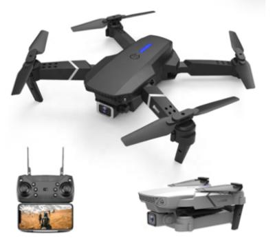 China Drone 2022 WiFi FPV Remote Control Model with Dual Camera and 4K HD Wide Angle Live Video Mini Drone E88 for sale