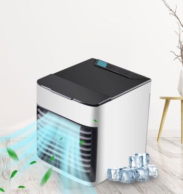 China Mini Cool Fan Personal Space Air Humidifier Usb Air Conditioner Mini Air Cooler For Home Use for sale