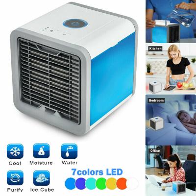 China Humidifier Cooler Mini Cool Fan Air Cooler Space Cooler 3 Speed ​​Portable evapolar Desktop Humidifier Fan for sale