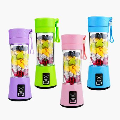 China New Product Ideas Mini Electric Portable Rechargeable Travel Fruit Squeezer Cup Usb Blender Easy Handling Popular Pink Green 2022 Juicer for sale