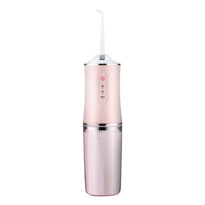 China New 09 water flosser 240 ml 2021 tooth cleaner portable dental water flosser clean interdental area effectively for sale