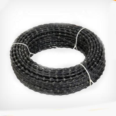 China Marble/Granite /Mine /Limestone /Sandstone/Basalt /Concrete Cutting 11.5mm Diamond Wire Rope Cutting Diamond Stone Wire Saw For Granite Cutting for sale