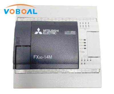 China Mitsubishi PLC Programmable Controller MELSEC-F FX3U Model Series MELSEC IQ-F FX5 Series PLC Price FX3G-14MT/ES-A for sale