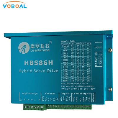 China LEADSHINE Drive HBS86H+86HBM40 86HBS80 86HBM85 86HBM120 Hybrid Servo Motor HBS86H for sale