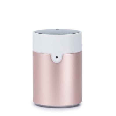 China 2021Best Selling Aluminum USB Car With Lights Pure Led Essential Oil Nebulizer Waterless Aroma Diffuser Machine for sale