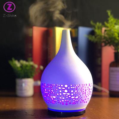 China Hotel Ceramic Essential Oil Nebulizer Ultrasonic Aromatherapy Diffuser for sale