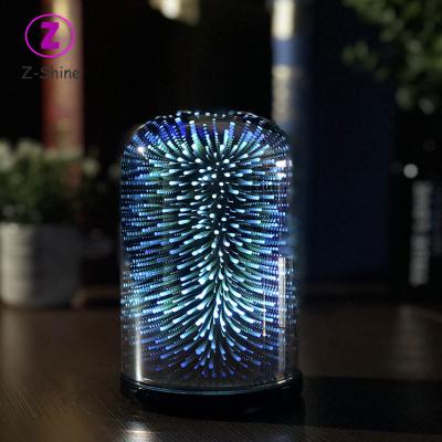 China RV Ultrasonic Electric Fragrance Diffuser Aroma Oil Diffuser Lamp / Electric Lamp for sale