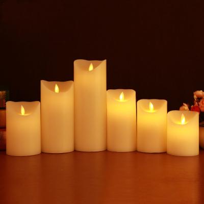 China Flameless Decorative Led Flame Less Heater Electric Wedding Tealight Candle for sale