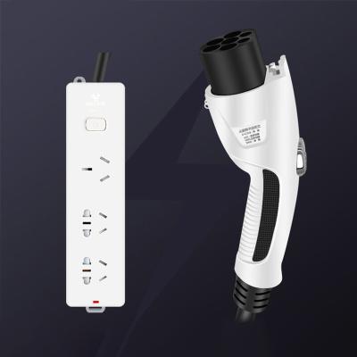 China Ev discharging 16A 10A EV socket 3.5KW type 1 and 2 socket charging station socket for sale