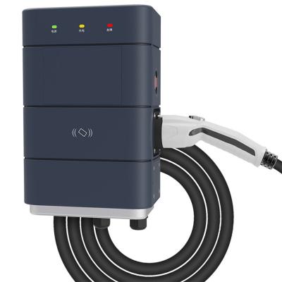 China Pure Copper Ecooller 32A EV Charger Level 2 Station 7KW For Electric Vehicles for sale