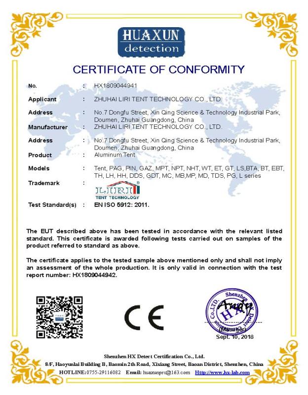 CE - Liri Architecture Technology (guangdong) Co., Ltd.