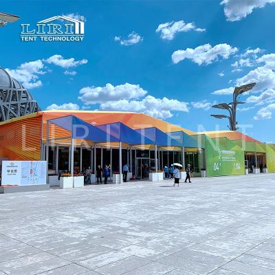 China 5000 Square Meters Canopy Huge Outdoor Custom Tents Exhibition Hall For BT40/400 Fair for sale