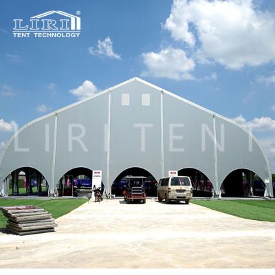 China LIRI Aluminum Curve Shape TFS Tent For Football Party Sport Tent For Sale for sale