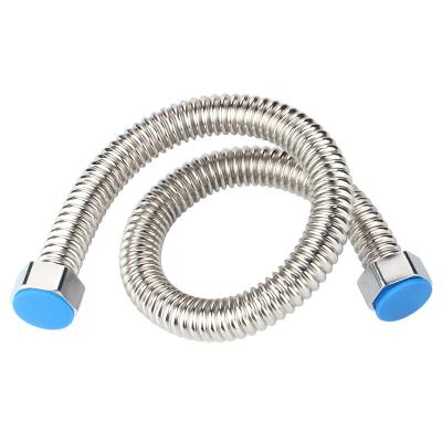 China Pipe lines connect 6 minutes 304 stainless steel bellows hot and cold water pipe air conditioning explosion-proof pipe thread DN20 for sale