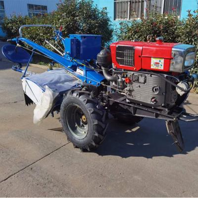 China Farms Walk-Behind Trailer 2*1m Farm And Walking Machinery Equipment 15hp 18hp 20hp 22hp Tractor With Plow for sale