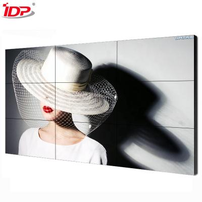 China SDK 49 55 Inch Ultra Shrink Bezel Screen Advertising Players LCD Splicing Video Wall for sale