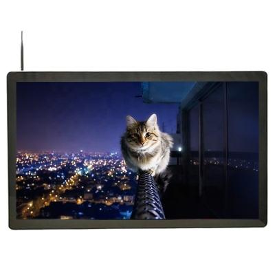 China Touch 22 49Inch Kiosk Indoor Wall Mounted LCD Led Indoor Video Advertising Display for sale