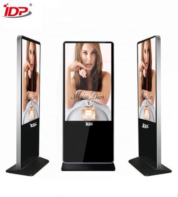 China Floor Standing Floor Stand Led Backlight Screen Advertising Board Media Player LCD Digital Signage for sale