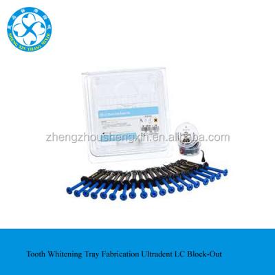 China Hospital and Clinic Dental Tooth Whitening Tray Block Resin Fabrication Ultradent LC for sale