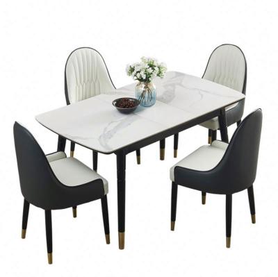 China art conference hot style dining table marble table and chair dining room furniture and chair set for sale