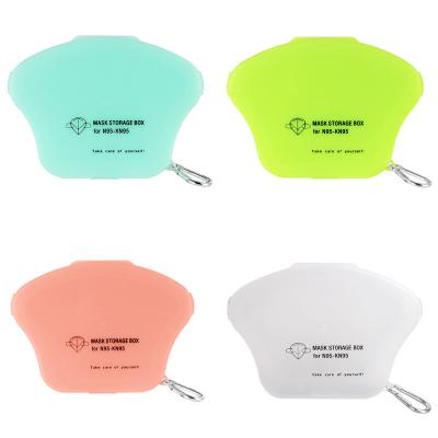 China Viable Good Quality Surgical Good Quality Container Protective Face Mask Case Food Grade Food Grade Mask Storage Box 100% Pure Material for sale