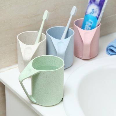 China BPA Feature Disposable Free Stocked Plastic Straw Cup For Drinking And Washing Bamboo Straw Cup for sale