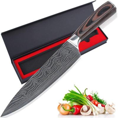 China Viable German High Carbon Stainless Steel Sharp Knife Professional Meat Knife With Ergonomic Handle for sale