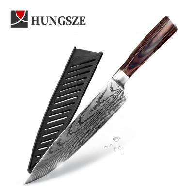 China Sustainable Chefs Knife Best Selling Japanese Amazon High Carbon Stainless Steel 8 Inches for sale