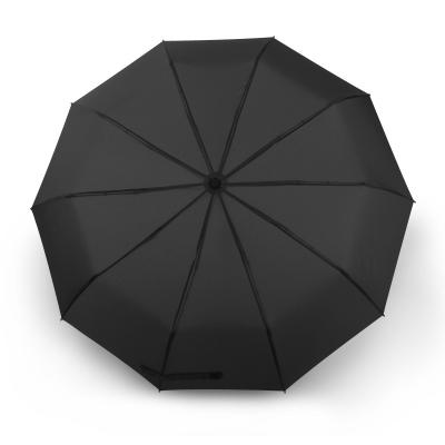 China Automatic Sunshade Umbrella Three-Folding Alloy Rib Umbrella for sale