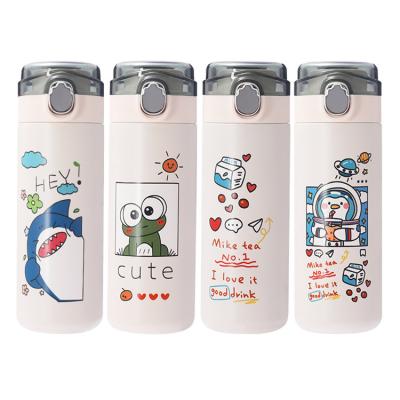 China Fashion Stainless Steel Bounce Thermos Hot Sale Lock Water Mug for sale