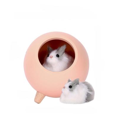 China Room Party Gift Christmas Cute Lovely Cartoon Hamster 1.2W USB Led Night Light For Kids Bedside Lamp With LED for sale