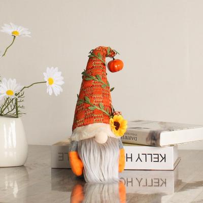 China Eco-Friendly Braided Doll Warm Decoration Cute Sensitive Pumpkin Doll for sale