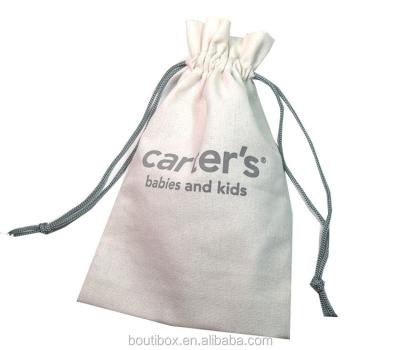 China Boutibox BB-T133 Yiwu Bangdi Carter Baby and Kid Bags Cotton Fabric Drawstring Packaging Pouch Recyclable for sale