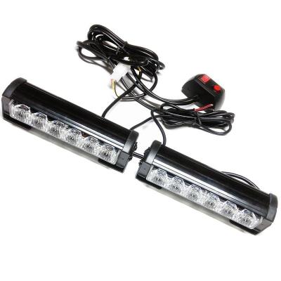 China HIGH POWER 6 LED Strobe 36W Flash Truck LED Work Warning Light Police Alarm White Amber 12V Red Blue 24V 36W for sale