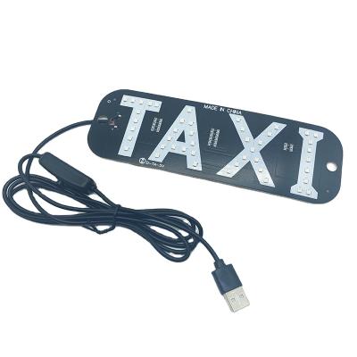 China Customized car light board taxi light high quality advertising sign lamp board led lamp logo taxi LED TAXI for sale