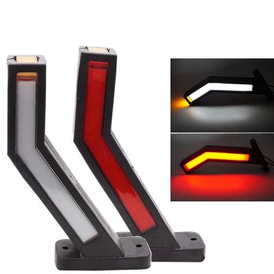 China 12-24V 8.2x2.2cm Tail Lights Side Lights Turn Signal Lights Pickup Truck Side Lights for sale