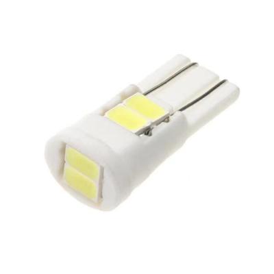 China Smd T10 LED W5W LED Interior Bulb Lamp 6 Signal UNJOYLIOD Car Light Bulb Ceramic 3030 smd led for sale