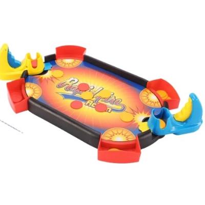 China Kids Interactive Game Toy Home Entertainment Toys 2 Player Machine Shooting Toys Table Sports Desktop Game For Children for sale