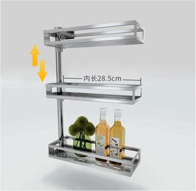 China Fashion Style Countertop Storage Organizer , Adjustable Kitchen Counter Shelf Rack for sale