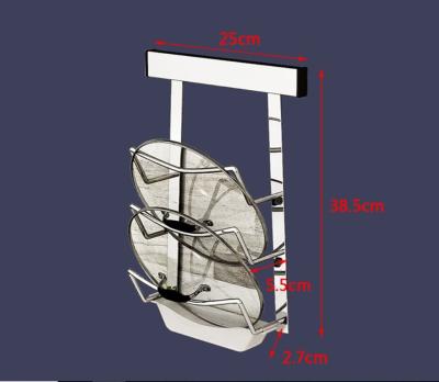 China Estante simple del almacenamiento de la placa de la cocina de los electrodomésticos, estante montado en la pared del acero inoxidable para los platos en venta