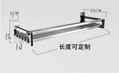 China O armazenamento de aço inoxidável da cozinha da bancada 1-Tier submete para o armazenamento da garrafa dos frascos da especiaria à venda