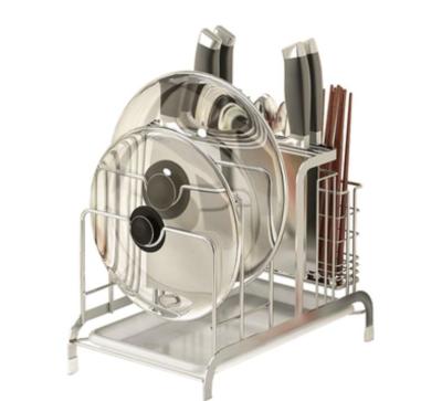 China Cutting Board Holder Stainless Steel Kitchen Rack K304 Stainless Steel for sale