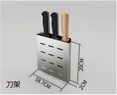 China Smooth Surface Handmade Kitchen Houseware Organizer Hang With Chopstick Holder Together for sale