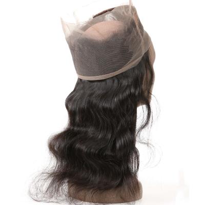 China Wholesale Straight 8a Remy Brazilian Human Hair Human Body Weave 360 ​​Lace Frontal Hair Closure Wigs for sale