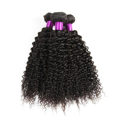 China Factory Curly Indian Virgin Natural Black Curl Hair Extensions for sale