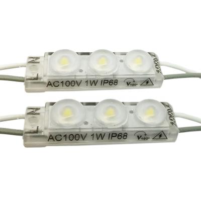 China Advertising Channel Letter China Factory 5 Years Warranty Style 1000pcs New In A Series High Power 1W AC 220v 3030 LED Module Light for sale