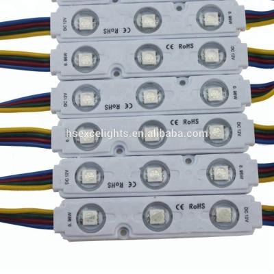 China Advertising 16703 5050 Channel Letter High Brightness DC12v CE RoHS Approval WS2811 1903 Led RGB Module for sale