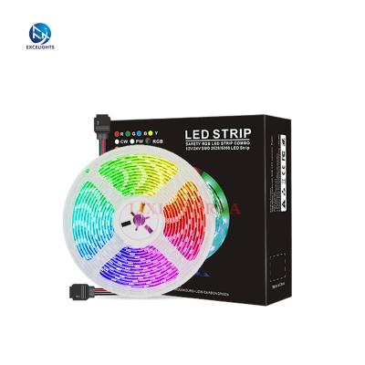 Chine High Quality Custom 12v 5050 5M Waterproof Cuttable Us Light Smd RGB Cool White LANDSCAPE White Led Strip à vendre