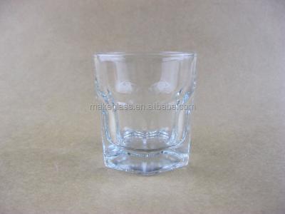 China Viable Hexagon Drinking Glass Mug, Hexagon Whiskey Glass Drinks Mug, Whiskey Glass Cup for sale